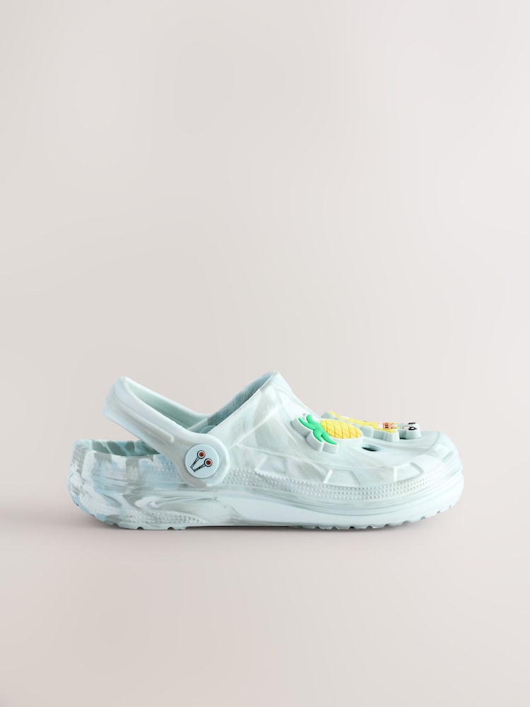 Blue Marble Spongebob Clogs - Image 2 of 5