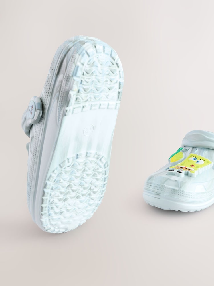 Blue Marble Spongebob Clogs - Image 5 of 5