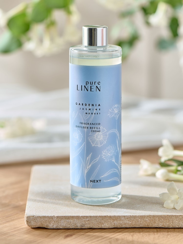 Pure Linen 200ml 200ml Diffuser Refill - Image 1 of 5 Pure Linen 200ml 200ml Diffuser Refill - Image 1 of 5