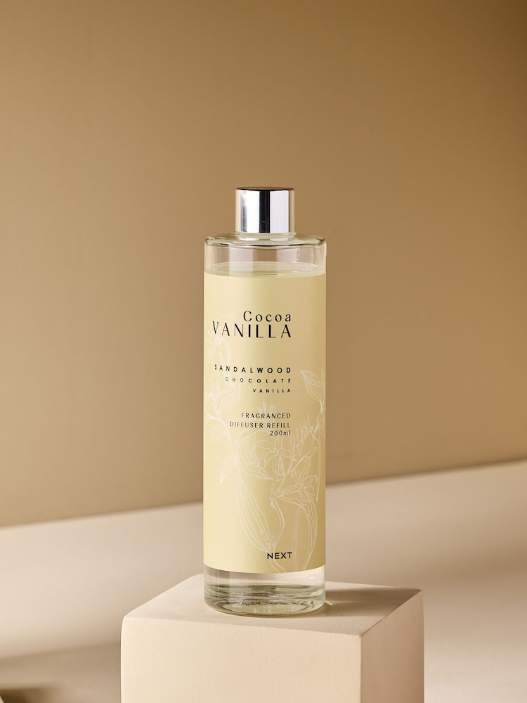 Vanilla and Cocoa Bean 200ml Diffuser Refill - Image 1 of 4