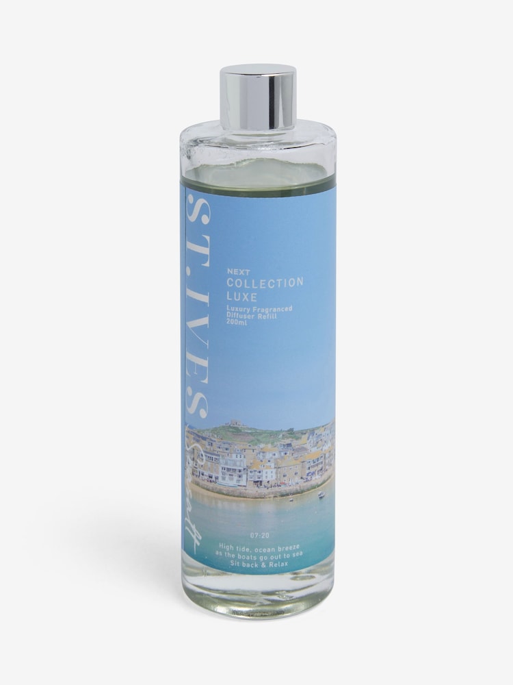 Collection Luxe St Ives Sea Salt and Bergamot 200ml Fragranced Reed Diffuser Refill - Image 2 of 2