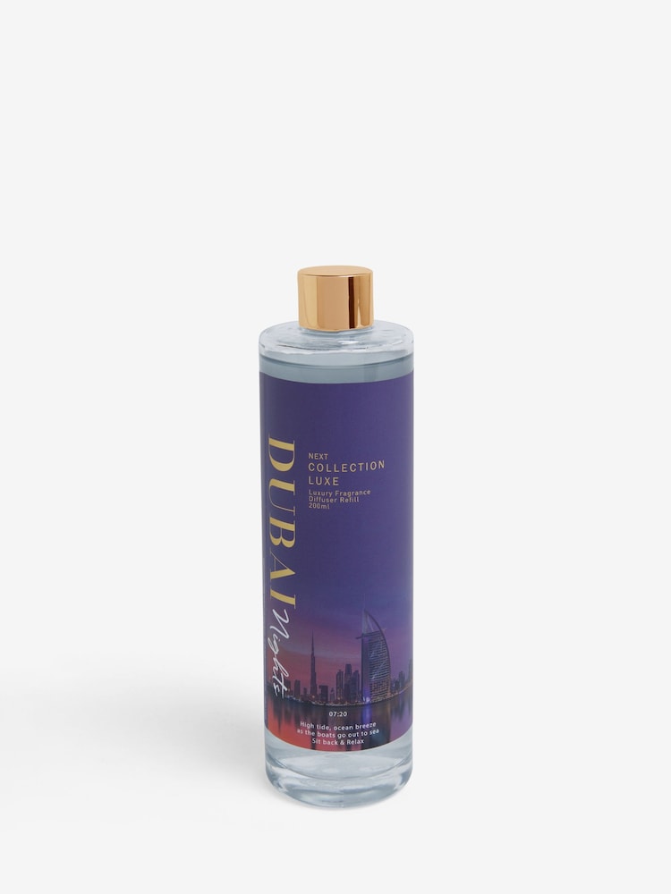 Collection Luxe Dubai Nights 200ml Luxury Fragranced Reed Diffuser Refill - Image 4 of 4