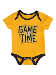 Fanatics Newborn NHL Pittsburgh Penguins 100% Cotton Black Creeper Set - Image 3 of 3