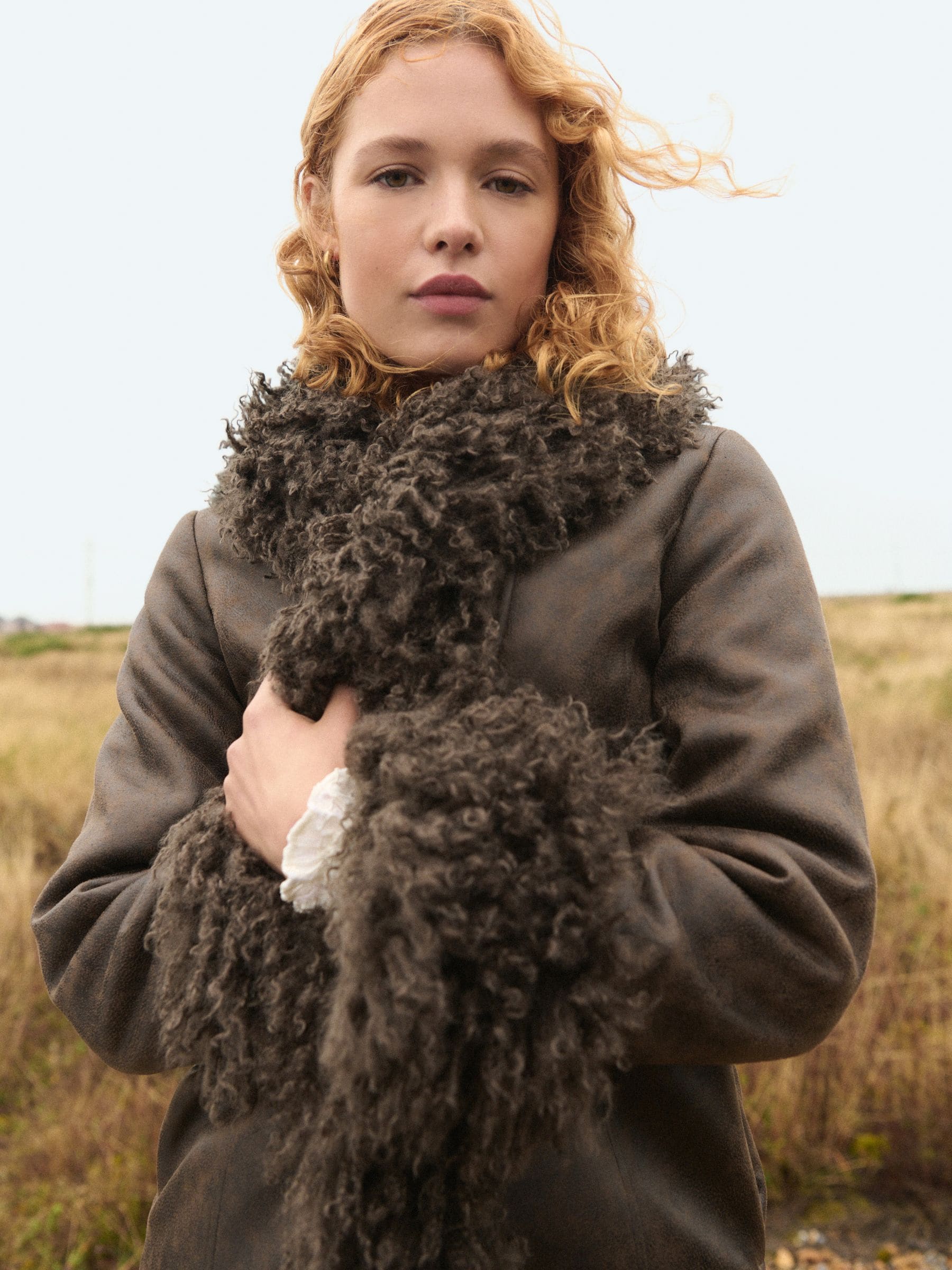 Buy Chocolate Brown Penny Lane Faux Fur Lined Longline Coat from Next Austria