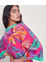 Monsoon Pink Aura Maxi Dress - Image 4 of 5