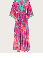 Monsoon Pink Aura Maxi Dress - Image 5 of 5