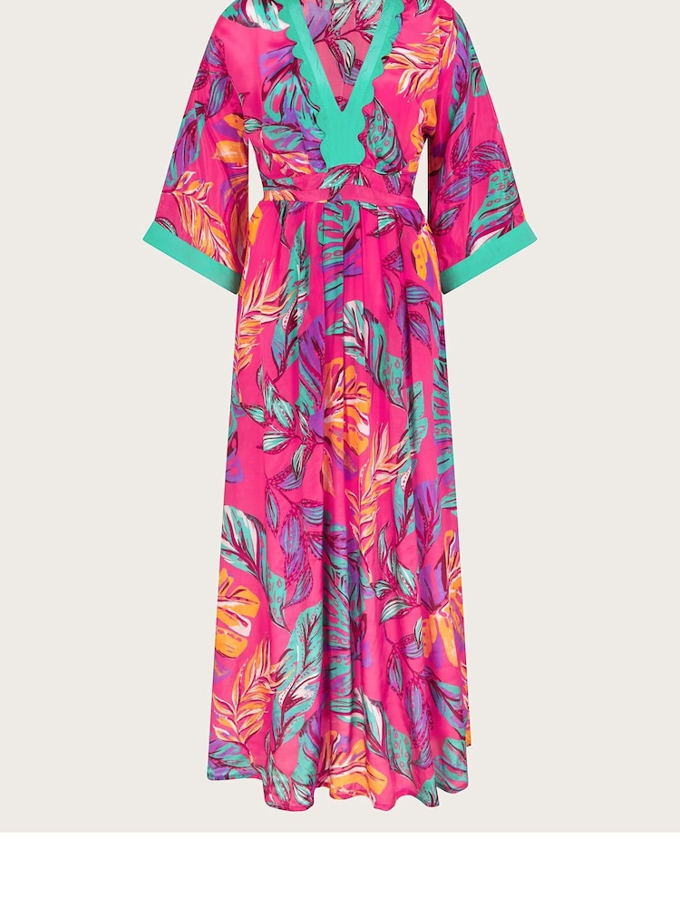 Monsoon Pink Aura Maxi Dress - Image 5 of 5