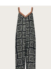 Monsoon Black Sunny Batik Dye Playsuit - Image 4 of 4