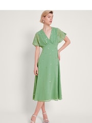 Платье с отделкой Monsoon Leona - Image 1 of 5