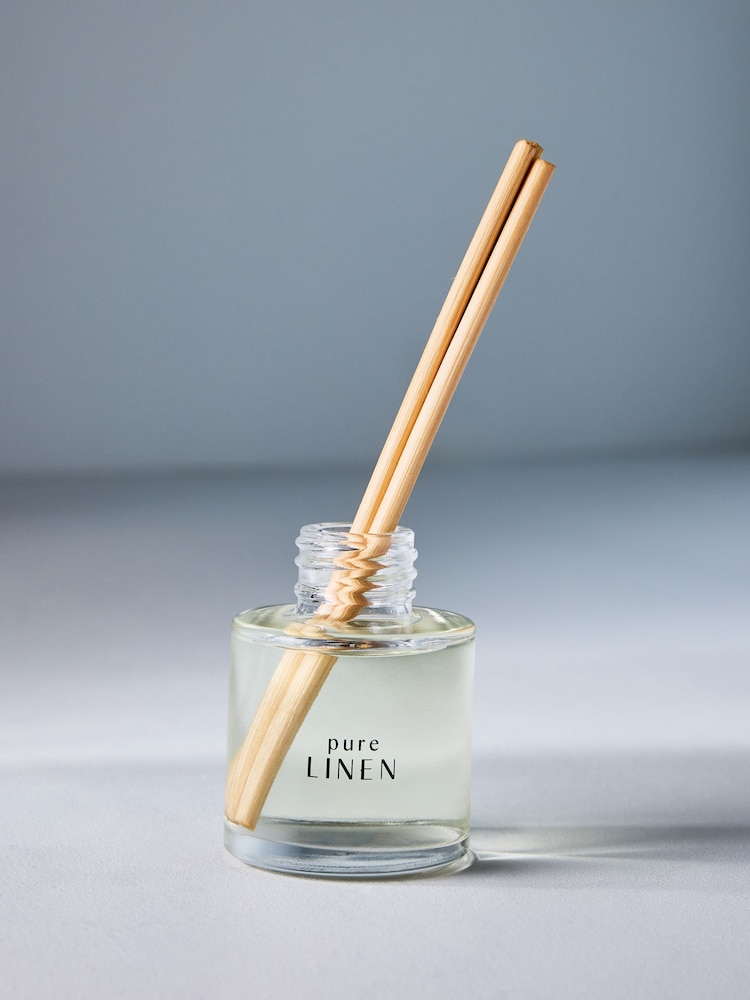 Set of 3 Pure Linen 40ml Diffusers - Image 2 of 4