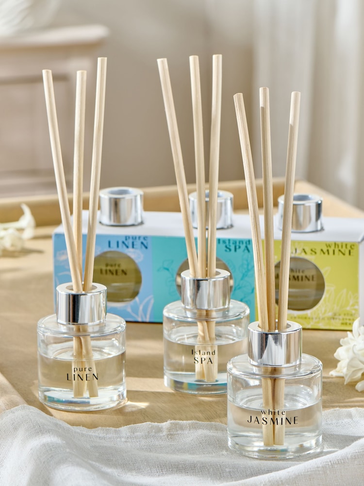 Fresh Linen Mixed Diffuser Trio - Image 1 of 5