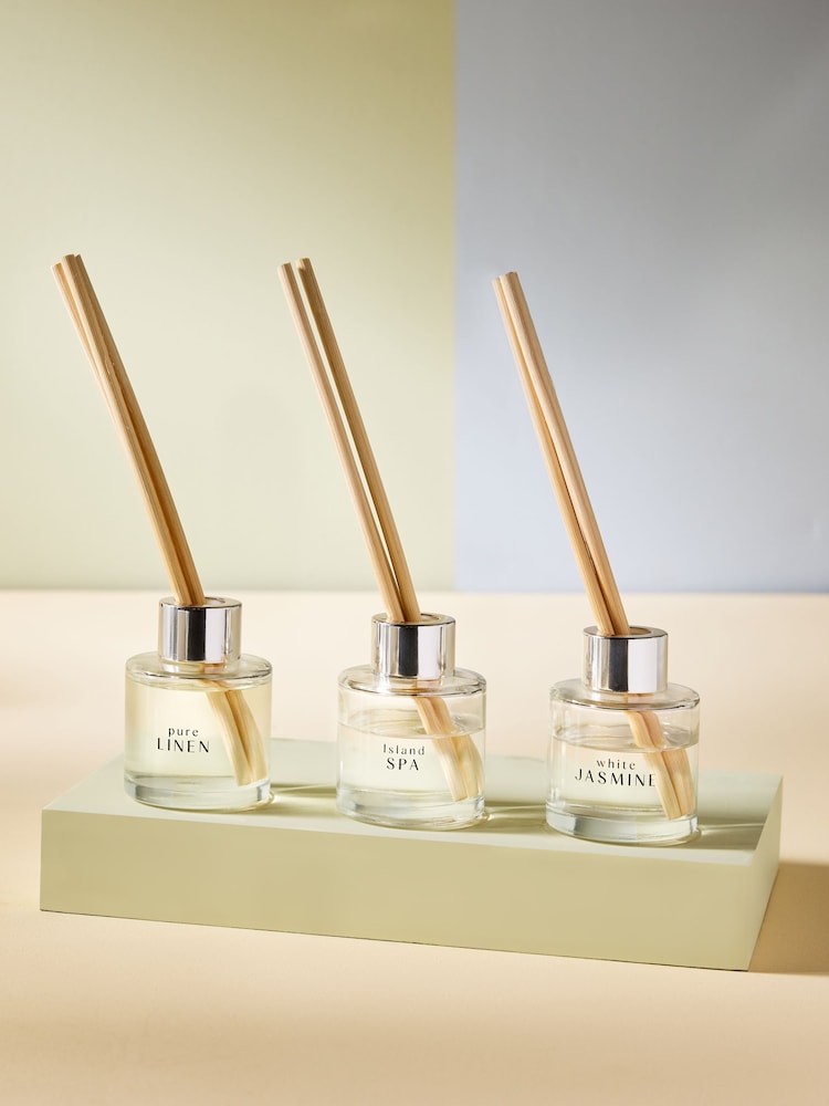 Fresh Linen Mixed Diffuser Trio - Image 2 of 5