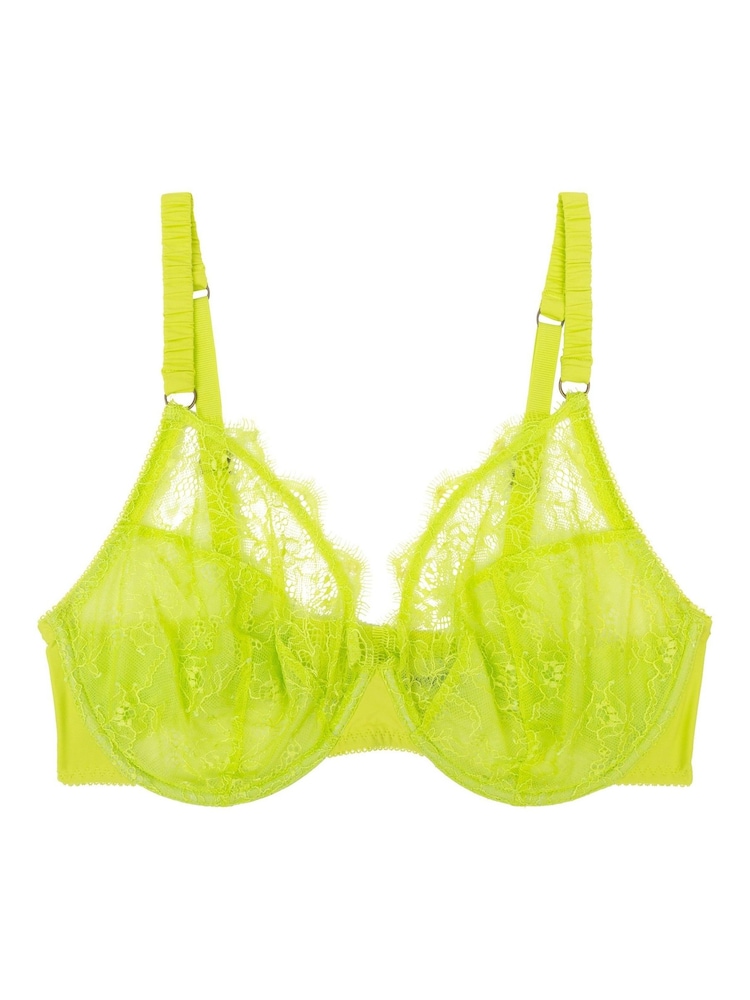 Love Stories Green Romeo Delicate Underwired Bra - Image 1 of 5