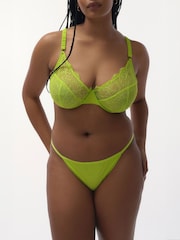 Love Stories Green Romeo Delicate Underwired Bra - Image 4 of 5