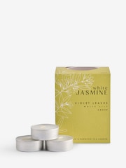 Yellow White Jasmine 24 Pack Tealights Candle - Image 4 of 5