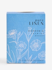 Blue Pure Linen 24 Pack Tealights Candle - Image 2 of 2