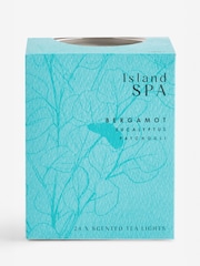 Turquoise Blue Island Spa 24 Pack Tealights Candle - Image 2 of 2
