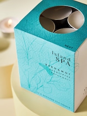 Turquoise Blue Island Spa 24 Pack Tealights Candle - Image 3 of 5