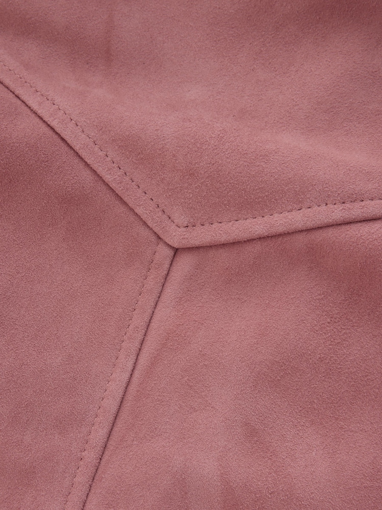 Rosérosa - Bomberjacke aus echtem Veloursleder - Bild 9 von 9 Rosérosa - Bomberjacke aus echtem Veloursleder - Bild 9 von 9