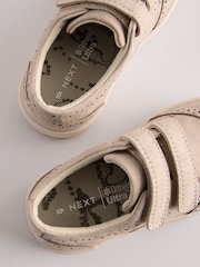 Neutral Standard Fit (F) Touch Fastening Brogues Shoes - Image 4 of 5