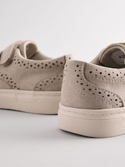 Neutral Standard Fit (F) Touch Fastening Brogues Shoes - Image 5 of 5