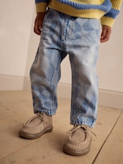 Neutral Smart Lace-Up Shoes - Image 3 of 8