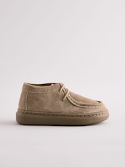 Neutral Smart Lace-Up Shoes - Image 5 of 8