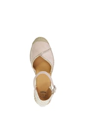 Dune London Pink Kamii Hotfix Detail Espadrilles - Image 6 of 7
