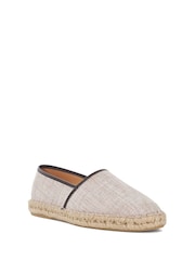 Creme - Dune London Bronko Piping Canvas Espadrilles - Bild 4 von 7