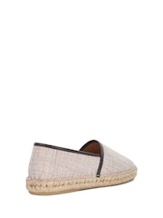 Creme - Dune London Bronko Piping Canvas Espadrilles - Bild 5 von 7