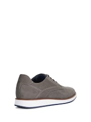 Dune London Grey Standard Fit Beko Wedge Gibson Shoes - Image 5 of 7