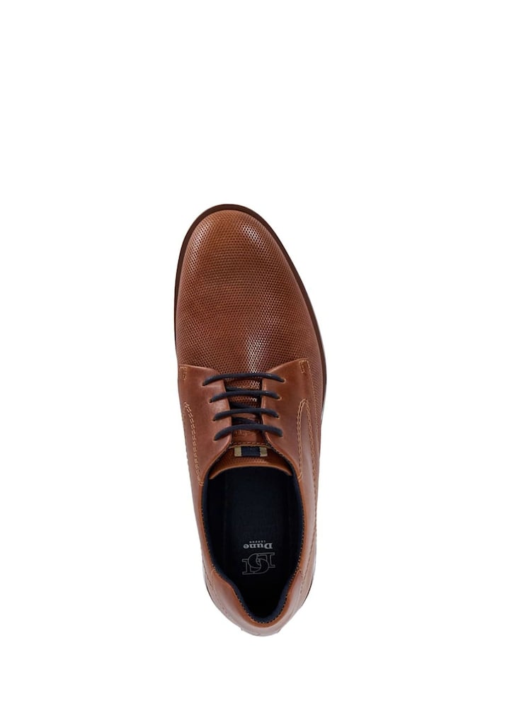 Dune London Brown Standard Fit Beko Wedge Gibson Shoes - Image 6 of 7
