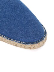 Blau - Dune London Bronko Piping Canvas Espadrilles - Bild 7 von 7