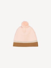 Chloé Pink Knitted Logo Beanie Hat - Image 2 of 3