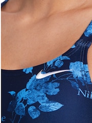 Nike Navy Hydrastrong Solid Fastback One Piece Swimsuit - Image 11 of 14