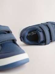 Navy Standard Fit (F) Touch Fastening Two Strap Trainers - Image 4 of 7