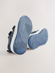 Navy Standard Fit (F) Touch Fastening Two Strap Trainers - Image 5 of 7