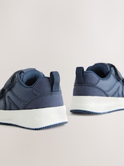 Navy Standard Fit (F) Touch Fastening Two Strap Trainers - Image 6 of 7