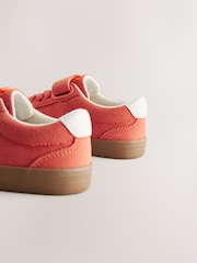 Red Standard Fit (F) Touch Fastening Elastic Lace Trainers - Image 7 of 8