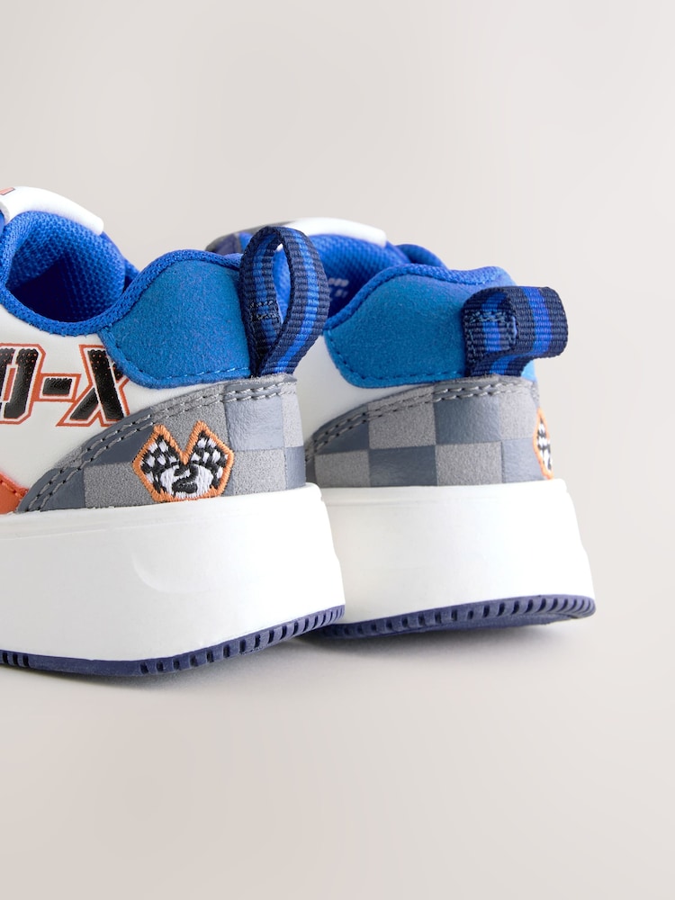 Blue Racing Standard Fit (F) Touch Fastening Two Strap Trainers - Image 12 of 12