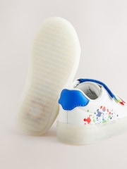 White Splat Light-Up Touch Fastening Trainers - Image 6 of 6