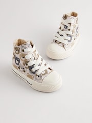 Neutral Bear High Top Trainers - Image 1 of 5