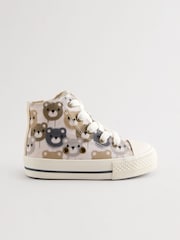 Neutral Bear High Top Trainers - Image 2 of 5