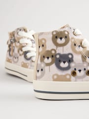 Neutral Bear High Top Trainers - Image 5 of 5