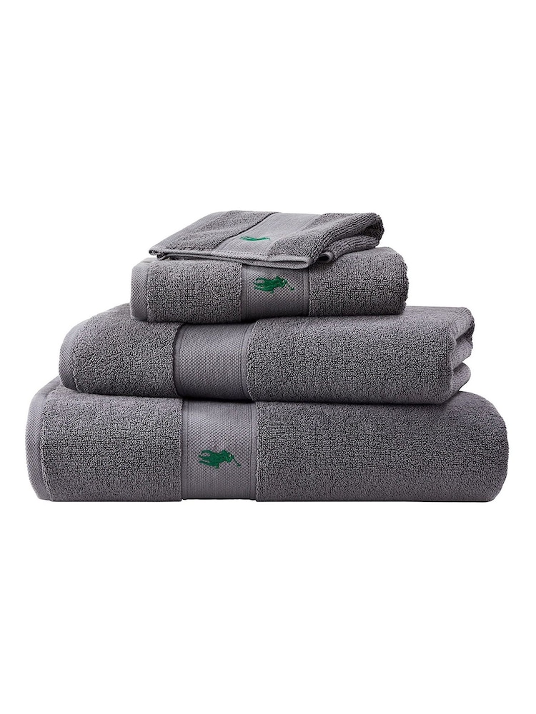 Ralph Lauren Barclay Heather Polo Player Towel - Image 1 of 4 Ralph Lauren Barclay Heather Polo Player Towel - Image 1 of 4