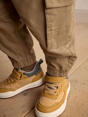Honey Elastic Lace Touch Fastening High Top Trainers - Image 1 of 8