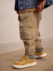 Honey Elastic Lace Touch Fastening High Top Trainers - Image 2 of 8