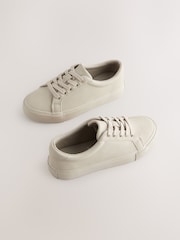 Neutro - Zapatillas de deporte azules elegantes con cordones - Imagen 1 de 5