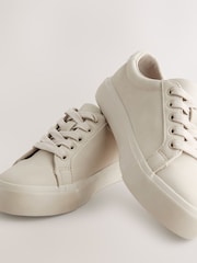 Neutro - Zapatillas de deporte azules elegantes con cordones - Imagen 3 de 5