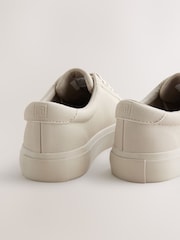Neutro - Zapatillas de deporte azules elegantes con cordones - Imagen 4 de 5